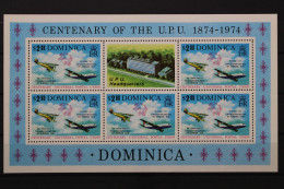 Dominica, MiNr. 418, Kleinbogen, Flugzeuge, Postfrisch - Dominica (1978-...)