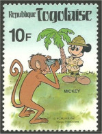 870 Togo Singe Monkey Affe Photographie Photographe MNH ** Neuf SC (TGO-116b) - Disney