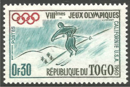 870 Togo Ski Olympiques MH * Neuf (TGO-124a) - Ski