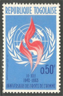 870 Togo Droits Homme Human Rights MH * Neuf (TGO-129) - Togo (1960-...)