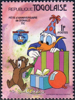 870 Togo Chipmunk MNH ** Neuf SC (TGO-7c) - Andere & Zonder Classificatie