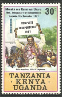 866 Tanzania President Nyerere MNH ** Neuf SC (TZN-158) - Tanzania (1964-...)