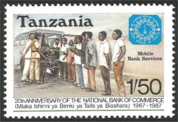 866 Tanzania National Bank Commerce Banque MNH ** Neuf SC (TZN-147) - Tanzania (1964-...)