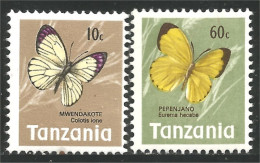 866 Tanzania Papillon Butterfly Schmetterling Farfala Mariposa Vlinder MNH ** Neuf SC (TZN-141a) - Tansania (1964-...)