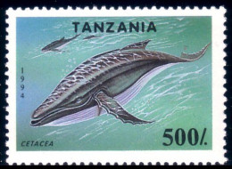 866 Tanzania Baleine Cetacean Cetace Whale MNH ** Neuf SC (TZN-81a) - Tansania (1964-...)