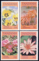 866 Tanzania Fleurs MNH ** Neuf SC (TZN-55b) - Other & Unclassified