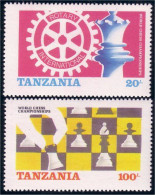 866 Tanzania Echecs Chess MNH ** Neuf SC (TZN-52a) - Tanzania (1964-...)