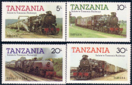 866 Tanzania Trains MNH ** Neuf SC (TZN-51b) - Otros (Tierra)