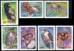 866 Tanzania Rapaces Birds Of Prey Oiseaux De Proie MNH ** Neuf SC (TZN-21b) - Adler & Greifvögel