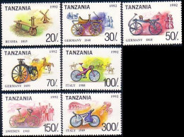 866 Tanzania Bicyclettes Bicycles MNH ** Neuf SC (TZN-9) - Tanzania (1964-...)