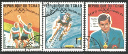 855 Tchad Olympiques Olympic Mexico 68 Natation Swimming (TCD-72) - Swimming