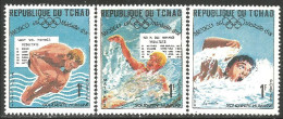 855 Tchad Natation Swimming Mexico Olympiques 1968 MNH ** Neuf SC (TCD-36c) - Nuoto