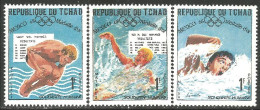 855 Tchad Natation Swimming Mexico Olympiques 1968 MNH ** Neuf SC (TCD-36b) - Zomer 1968: Mexico-City