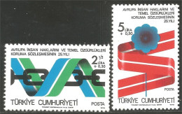 890 Turquie Human Rights Droits Homme MNH ** Neuf SC (TUR-91b) - Andere & Zonder Classificatie