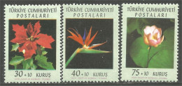 890 Turquie Poinsettia Nénuphar Water Lily MH * Neuf CH (TUR-87) - Ungebraucht