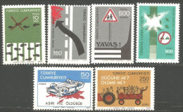 890 Turquie Traffic Safety Sécurité Routière MNH ** Neuf SC (TUR-84a) - Ungebraucht