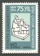 890 Turquie Istanbul Sisli Children Hospital Hopital Enfants MNH ** Neuf SC (TUR-73a) - Unused Stamps