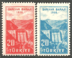 890 Turquie Barrage Sariyar Dam MNH ** Neuf SC (TUR-65a) - Unused Stamps