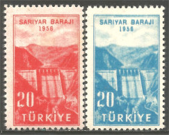 890 Turquie Barrage Sariyar Dam MNH ** Neuf SC (TUR-65b) - Electricité