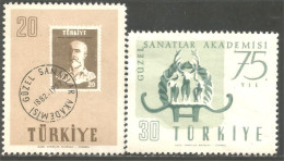 890 Turquie Académie Arts Academy MH * Neuf CH (TUR-58) - Unused Stamps