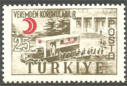 890 Turquie Unité Mobile X-Ray Unit Tuberculose MNH ** Neuf SC (TUR-56) - Medicine