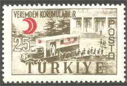 890 Turquie Unité Mobile X-Ray Unit Tuberculose MNH ** Neuf SC (TUR-56) - Medizin