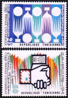 888 Tunisie 1974 UPU MNH ** Neuf SC (TUN-90) - Timbres Sur Timbres