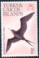 886 Turks Caicos Frigate Bird MNH ** Neuf SC (TUK-11a) - Albatros & Stormvogels