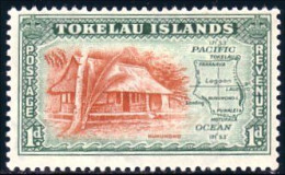 872 Tokelau Carte Tokelau Map House MH * Neuf Ch (TOK-4) - Tokelau