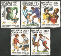 870 Togo Soccer Football Coupe Monde 1982 World Cup (TGO-160) - 1982 – Spain