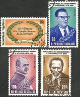 870 Togo Grands Hommes Great Men Salvador Allende Pope Paulus VI Pape Paul VI (TGO-159) - Togo (1960-...)