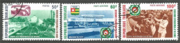 870 Togo Phosphate Kpeme Fosfato Mineral Mines Mining Drapeau Flag (TGO-145a) - Togo (1960-...)