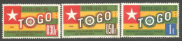 870 Togo Drapeaux Flags MH * Neuf (TGO-142) - Stamps