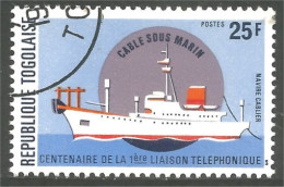 870 Togo Cable Telephone Bateau Boat Ship Schiff (TGO-144) - Schiffe