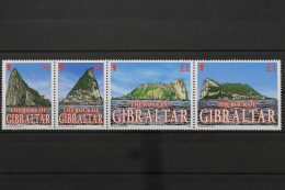 Gibraltar, MiNr. 1014-1017, Viererstreifen, Postfrisch - Gibraltar
