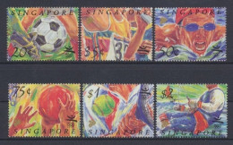 Singapur, Olympiade, MiNr. 652-657, Postfrisch - Singapore (1959-...)