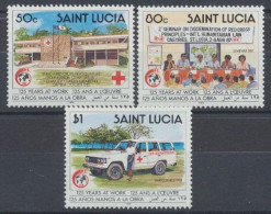 St. Lucia, MiNr. 956-958, Postfrisch - St.Lucia (1979-...)