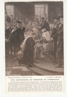 CV12. Vintage Postcard.The Conferring Of Degrees At Cambridge - Cambridge