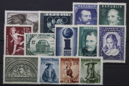 Österreich, MiNr. 968-980, Jahrgang 1952, Postfrisch - Full Years