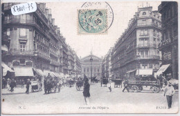 PARIS I ET II- AVENUE DE L OPERA - Arrondissement: 01