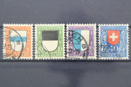 Schweiz, MiNr. 175-178, Gestempelt - Unused Stamps