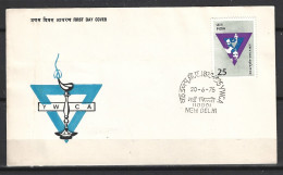 INDE. N°433 Sur Enveloppe 1er Jour (FDC) De 1975. YWCA/Féminisme. - Otros & Sin Clasificación