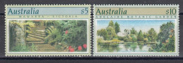 Australia 1989 - Botanic Gardens, 5, 10 A$, Mi-Nr. 1150, 1171, MNH** - Ungebraucht