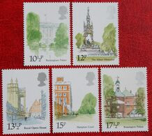 Famous Buildings London Landmarks (Mi 836-840) 1980 POSTFRIS MNH ** ENGLAND GRANDE-BRETAGNE GB GREAT BRITAIN - Ongebruikt