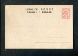 "FINNLAND" 1917, Postkarte Mi. P 41 ** (A184) - Postwaardestukken