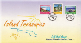 Guernsey Set On FDC - Other & Unclassified