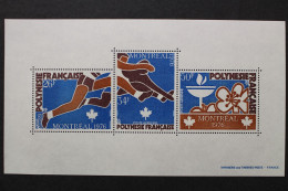 Französisch-Polynesien, MiNr. Block 3, Postfrisch - Blocks & Sheetlets