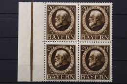 Bayern, MiNr. 109 I A, 4er Block, Linker Rand, Postfrisch - Ungebraucht