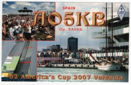 AK 211369 QSL - Spain - Valencia - Radio Amateur
