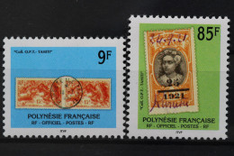 Französisch-Polynesien Dienst, MiNr. 27-28, Postfrisch - Oficiales